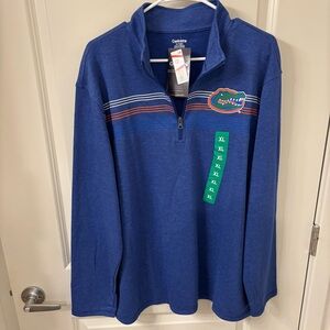 NEW Men’s UNIV OF FLORIDA GATORS 1/4 Zip Jacket Sz XL